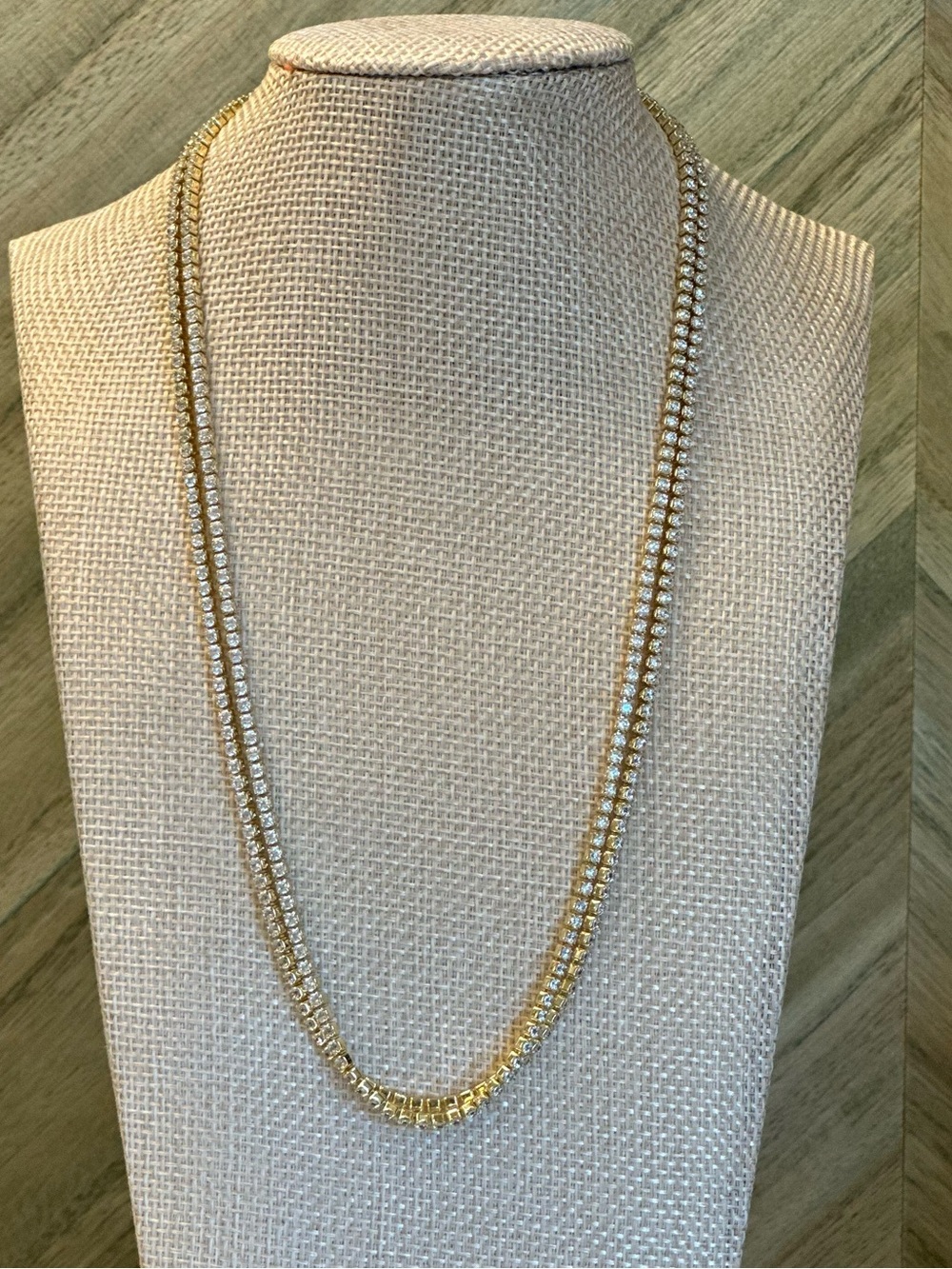 Pretty Bird Jewelry Double Layer Tennis Necklace